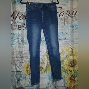 Refuge Dark Blue Skinny Jeans